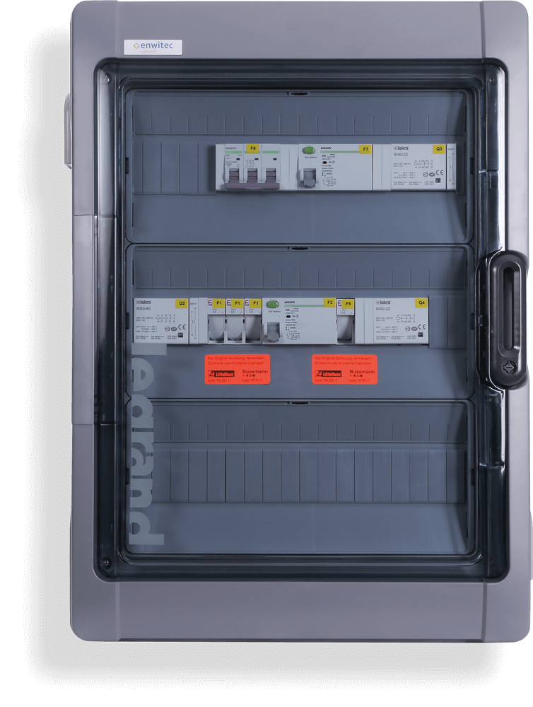 enwitec Umschalteinrichtung 3 x SMA Sunny Island Pmax 35kW